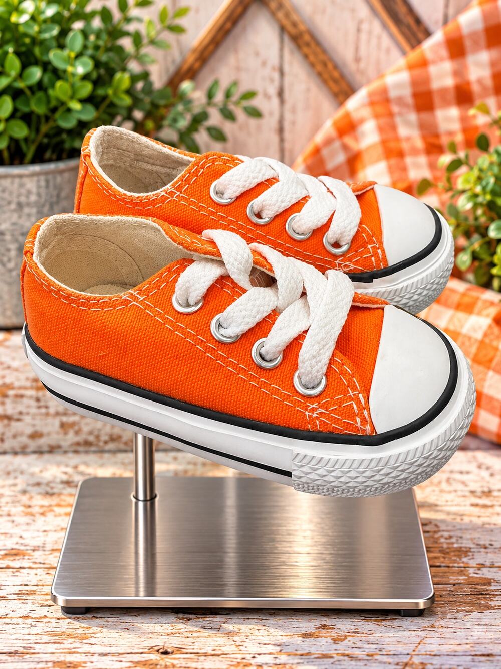 NIB Converse Chuck Taylor All Star Exuberance Orange Infant 3 EU 19 739798C